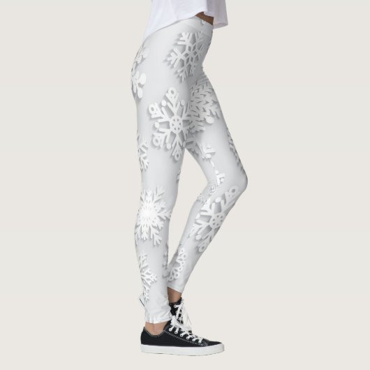 Snowflake patroon leggings (Rechts)