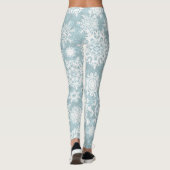 Snowflake patroon leggings (Achterkant)