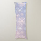 Snowflake patroon lichaamskussen (Voorkant Verticaal)