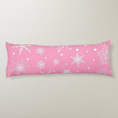 Snowflake patroon lichaamskussen (Achterkant)
