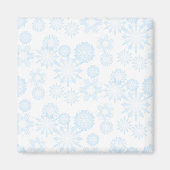 Snowflake patroon magneet (Voorkant)