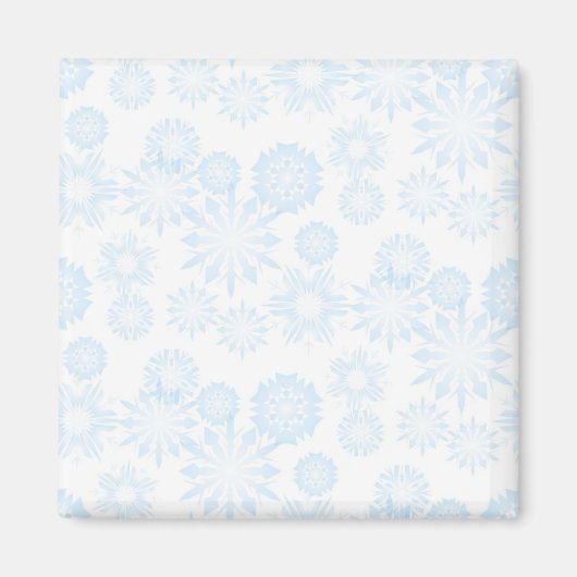 Snowflake patroon magneet (Voorkant)