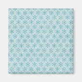 Snowflake patroon magneet (Voorkant)