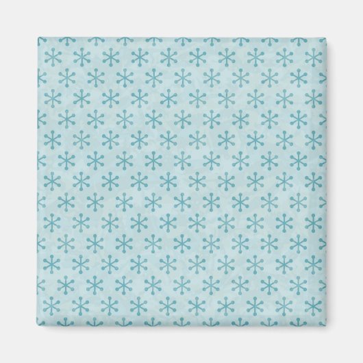 Snowflake patroon magneet (Voorkant)