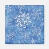 Snowflake patroon magneet (Voorkant)