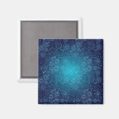 Snowflake patroon magneet (Voorkant / Achterkant)