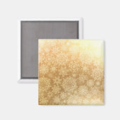 Snowflake patroon magneet (Voorkant / Achterkant)