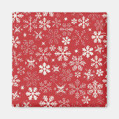 Snowflake patroon magneet (Voorkant)