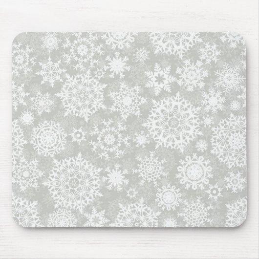 Snowflake patroon muismat (Voorkant)