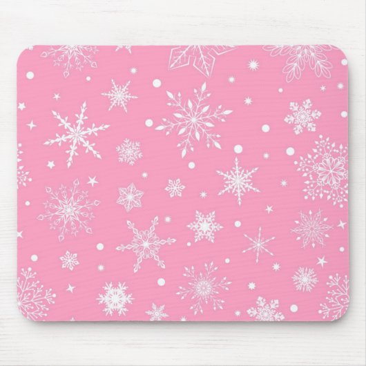 Snowflake patroon muismat (Voorkant)