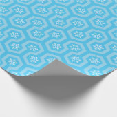 Snowflake Patroon negeren Cadeaupapier (Hoek)