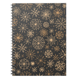Snowflake patroon notitieboek