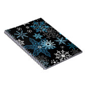 Snowflake patroon notitieboek (Rechterzijde)