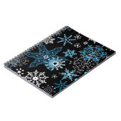 Snowflake patroon notitieboek (Linkerzijde)