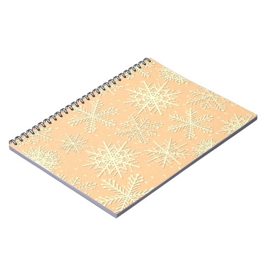 Snowflake patroon notitieboek (Linkerzijde)