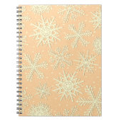 Snowflake patroon notitieboek (Voorkant)
