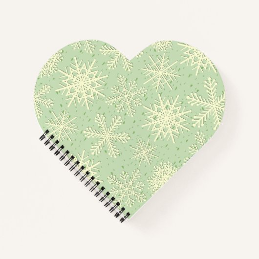 Snowflake patroon notitieboek (Voorkant)