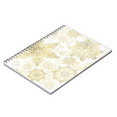 Snowflake patroon notitieboek (Linkerzijde)