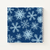 Snowflake patroon notitieboek (Achterkant)