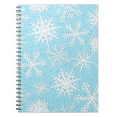 Snowflake patroon notitieboek (Voorkant)