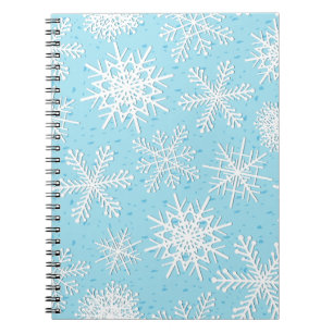 Snowflake patroon notitieboek
