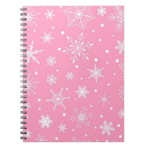 Snowflake patroon notitieboek