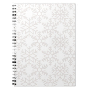 Snowflake patroon notitieboek