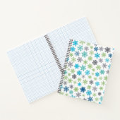 Snowflake patroon notitieboek (Binnen)