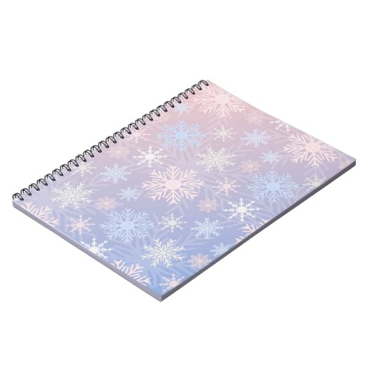 Snowflake patroon notitieboek (Linkerzijde)