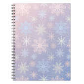 Snowflake patroon notitieboek (Voorkant)