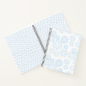Snowflake patroon notitieboek (Binnen)