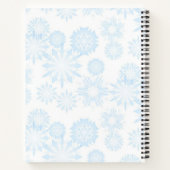 Snowflake patroon notitieboek (Achterkant)