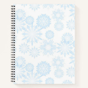 Snowflake patroon notitieboek