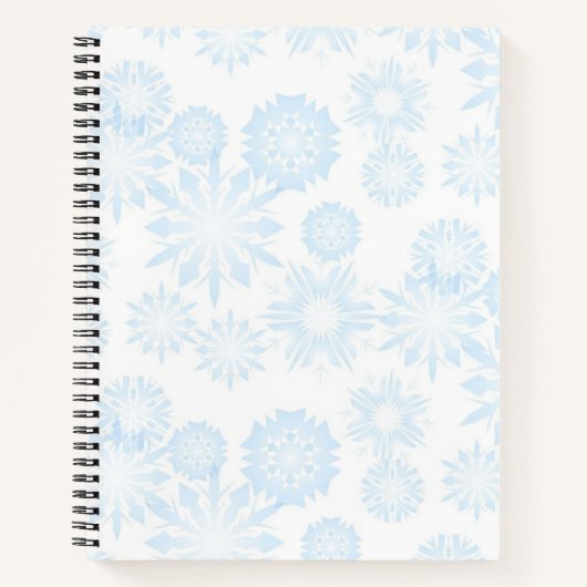 Snowflake patroon notitieboek (Voorkant)