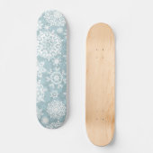 Snowflake patroon persoonlijk skateboard (Voorkant)