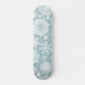 Snowflake patroon persoonlijk skateboard (Voorkant)