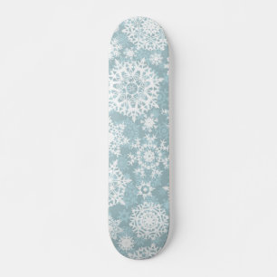 Snowflake patroon persoonlijk skateboard