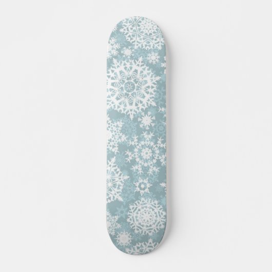 Snowflake patroon persoonlijk skateboard (Voorkant)