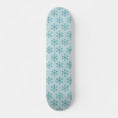 Snowflake patroon persoonlijk skateboard (Voorkant)