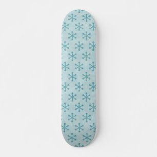 Snowflake patroon persoonlijk skateboard