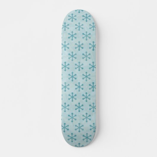 Snowflake patroon persoonlijk skateboard (Voorkant)