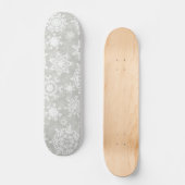 Snowflake patroon persoonlijk skateboard (Voorkant)