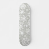 Snowflake patroon persoonlijk skateboard (Voorkant)