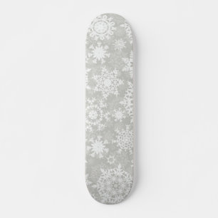 Snowflake patroon persoonlijk skateboard