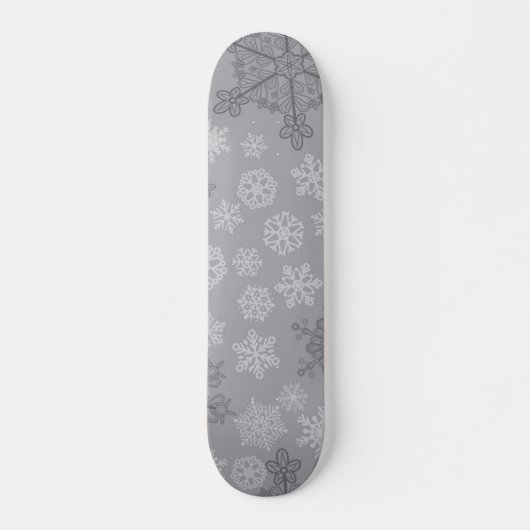 Snowflake patroon persoonlijk skateboard (Voorkant)