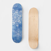 Snowflake patroon persoonlijk skateboard (Voorkant)