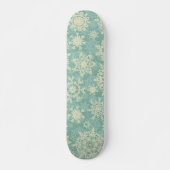 Snowflake patroon persoonlijk skateboard (Voorkant)