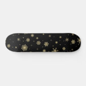 Snowflake patroon persoonlijk skateboard (Horizontaal)