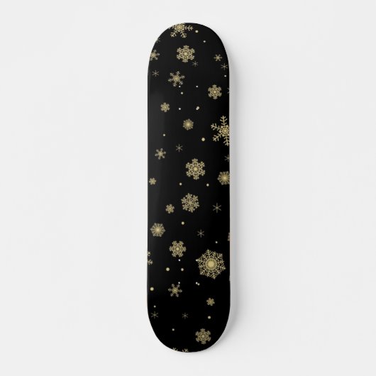 Snowflake patroon persoonlijk skateboard (Voorkant)
