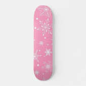 Snowflake patroon persoonlijk skateboard (Voorkant)